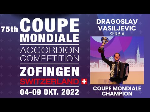 Dragoslav Vasiljević performs Suite (1st mvt) - V. Vlassov - 75th Coupe Mondiale Champion