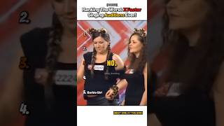 Ranking The Worst X Factor Singing Auditions Ever!