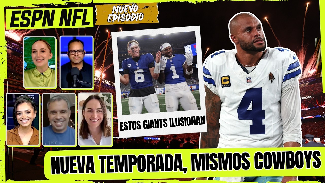 VOLVIÓ LA NFL, pero COWBOYS siguen IGUAL DE MAL tras derrota vs GIANTS, será un AÑO LARGO | ESPN NFL