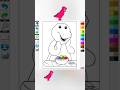 Coloring Barney Dinosaur Fun Magic Colouring Coloringfun