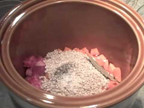 Crockpot Beef Barley Soup