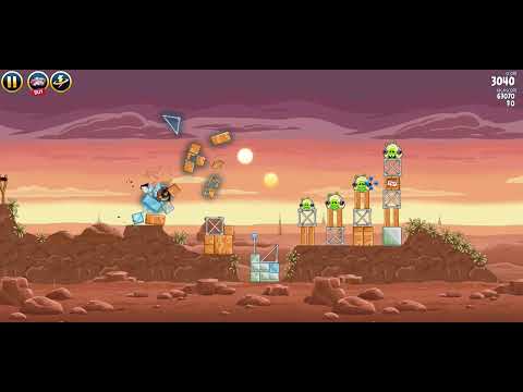 Angry Birds Star Wars - Gameplay "Obi Wan Kenobi"
