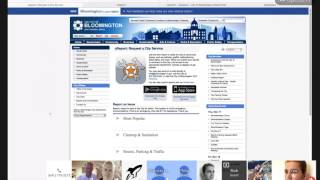 Open311 November 2016 - City of Bloomington uReport