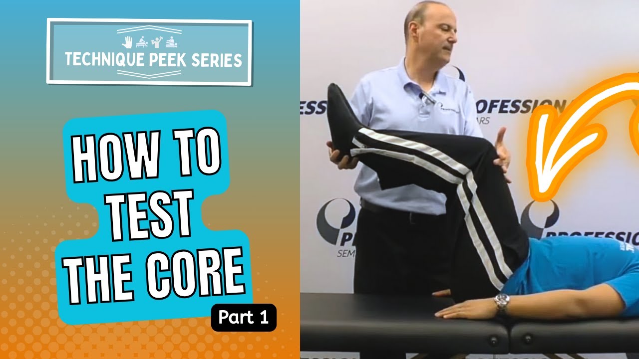 Core Strength Assessment: Testing Rectus & Transverse Abdominis | Technique Peek Series