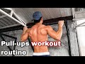 PULL UPS WORKOUT ROUTINE for Back and biceps (Advanced) | CALISTHENICS BACK WORKOUT