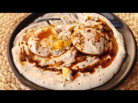 Turkish eggs Çilbir recipe | Simple but gorgeous breakfast
