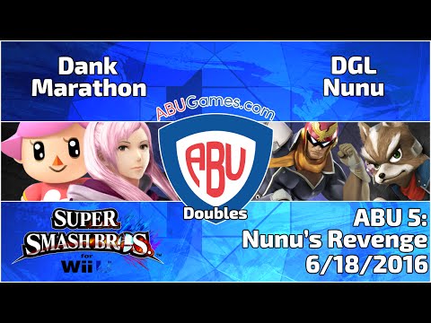 ABU Monthly 5: Dank/Marathon vs. DGL/Nunu - Smash 4 Doubles