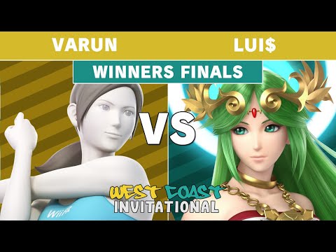 West Coast Invitational - Lui$ (Palutena) Vs. Varun (Wii Fit Trainer) Winners Finals - Ultimate