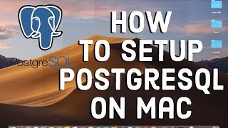 How to install Postgres on macOS | How to setup PostgreSQL on MacOS