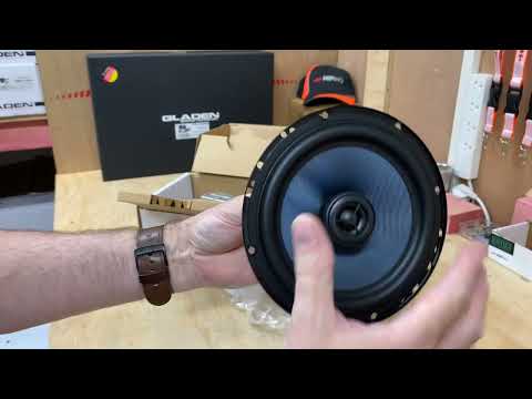 Unboxing Gladen Alpha 165-C 2 Way Coaxial Speakers