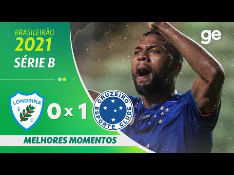 Gols e lances de Londrina x Cruzeiro