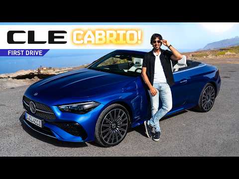 First Drive! 2024 Mercedes CLE 450 Cabriolet 6 Cyl!