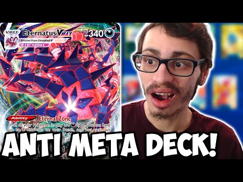 ANTI META Eternatus VMAX Deck! Annoying Weezing LOCK & OHKOs! Silver Tempest PTCGO