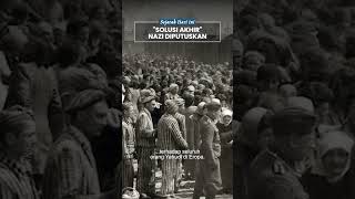 Sejarah 31 Juli 1941: Jadi Awal Mula Pemusnahan Bangsa Yahudi di Eropa oleh Nazi