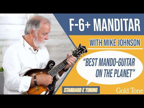 Gold Tone F-6 Manditar 2010s - Tobacco Sunburst image 11