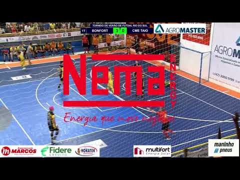 Gols Bonfort 8 x 2 Taió - Final Torneiod e Verão Rio do Sul 2023