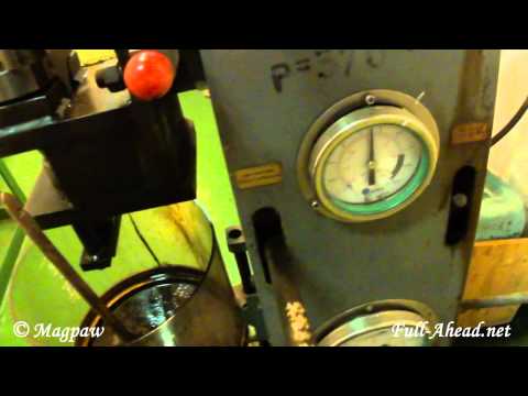 Test wtryskiwacza silnika Sulzer 6RTA48T-B