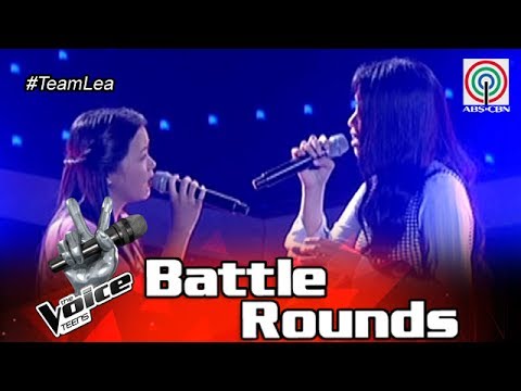 The Voice Teens Philippines Battle Round: Fatima vs. Shell - Sana Bukas Pa Ang Kahapon