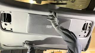 2021-2026 Toyota Sienna Back Door Trim Panel Hatch Cover Removal And Installation Instructions