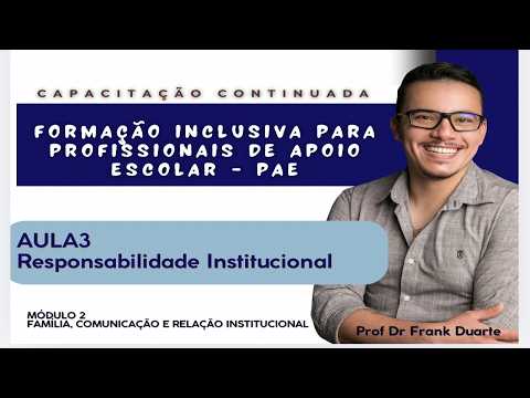 Aula 3 - Responsabilidade Institucional