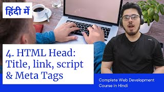 HTML Tutorial: Title, Script, Link &amp; Meta Tags | Web Development Tutorials #4