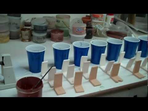 Easy Glaze Testing (Part 2 color blend) (Free Online Glaze Course Part 17 Lab)