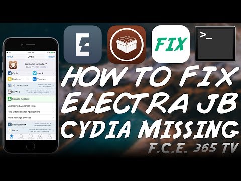 iOS 11.3.1/11.2.x - HOW TO FIX ELECTRA JAILBREAK CYDIA MISSING [TUTORIAL]