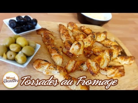 Torsades Feuilletées au Fromage - Recette Facile et Rapide