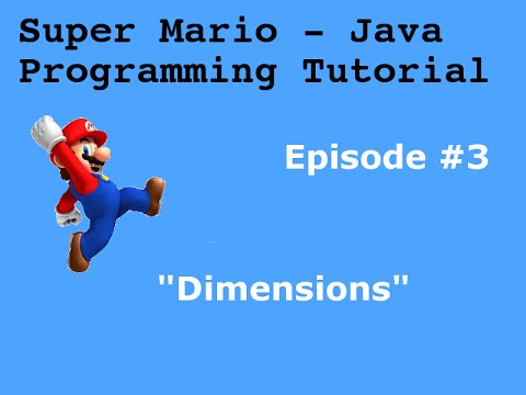 Java Programming Tutorial Super Mario Game 3 Dimensions