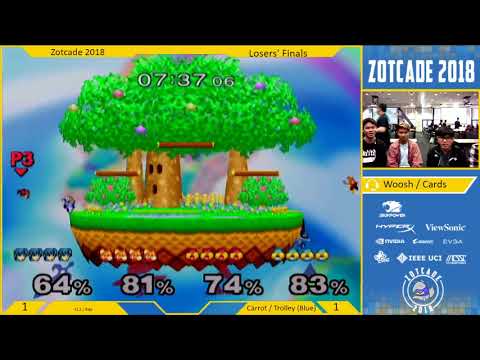Zotcade '18- F12/Rad vs Carrot/Trolley vs - Doubles' Losers' Finals