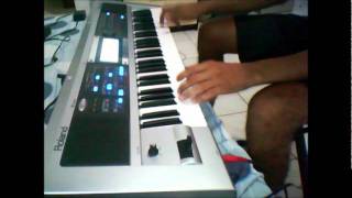 lambada no roland prelude - vc ganhou de mim, chorando se foi