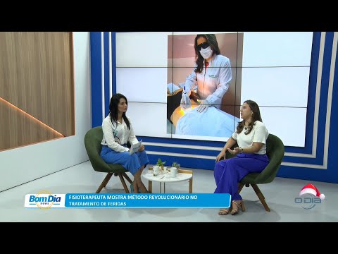 Fisioterapeuta mostra método revolucionário no tratamento de feridas 22 12 2022