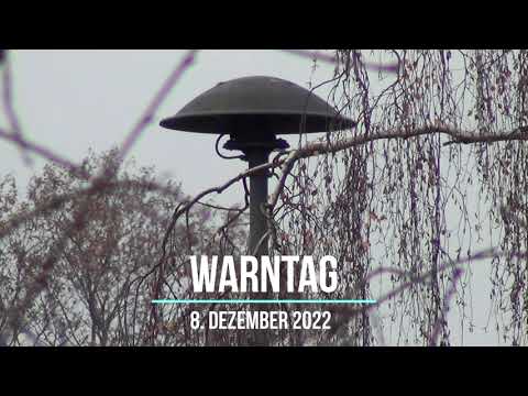 Warntag 08.12.2022: Sirene E57 in Kelkheim-Hornau, Warnung der Bevölkerung