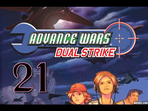 Part 21: Let's Play Advance Wars Dual Strike, Hard Campaign - "Blaurghblafrblahh"