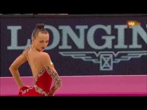 Gana Rizatdinova (UKR). Final Individual. 2ª rotación. Cinta