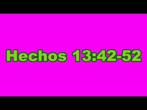 Hechos 13:42-52