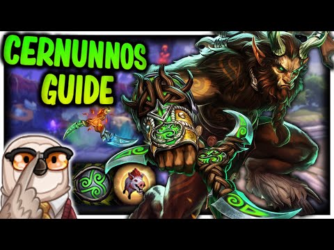 CERNUNNOS GUIDE: WHY ATALANTA'S BOW MANDATORY! | Incon | Smite