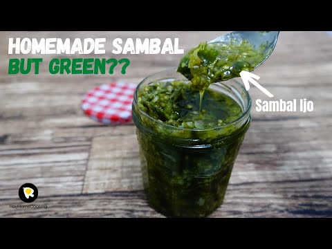 Homemade Sambal, but Green! - Sambal Ijo Recipe