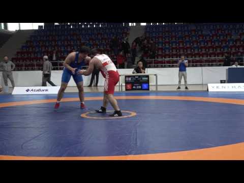 AWF CUP 2017 / 120 kg bronze medal match juniors freestyle