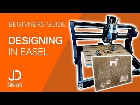 Beginners guide to designing in Easel - 3018 PRO