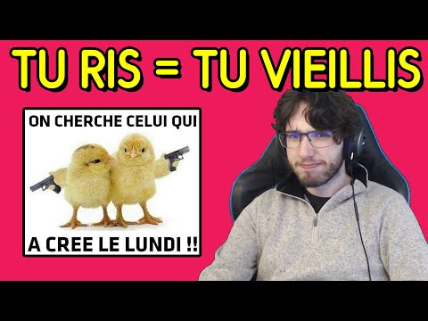 TU RIS = TU VIEILLIS