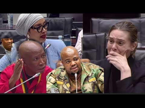 Julius Malema questions Sarah Jane Trent's Fitness to answer after Breaking down during questioning