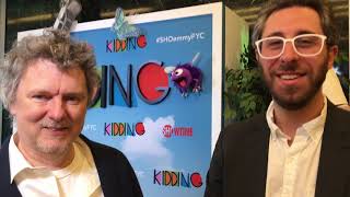 'Kidding' creator Dave Holstein and director Michel Gondry on Emmy FYC red carpet | GOLD DERBY video