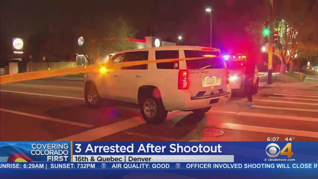 Carjacking Suspects Arrested In Shootout With Officers