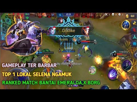 TOP 1 SELENA NGAMUK 😡😡😡MOBILE LEGENDS_ BANG;BANG
