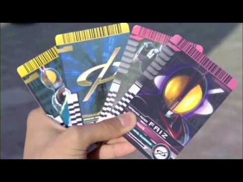 Kamen Rider Decade　Kamen Ride,Final Form Ride,Final Attack Ride Faiz