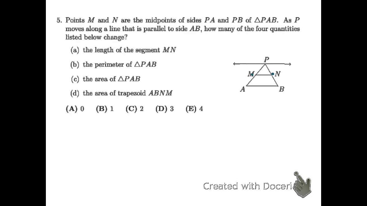 AMC 10 - 2000 solutions