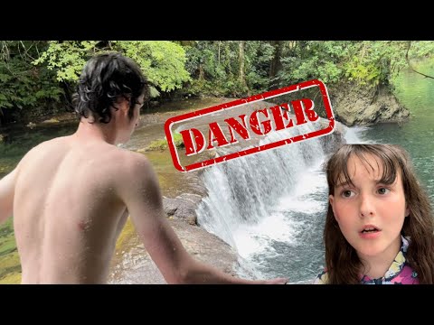 HE COULD DIE! JOSH'S SCARY WATERFALL JUMP