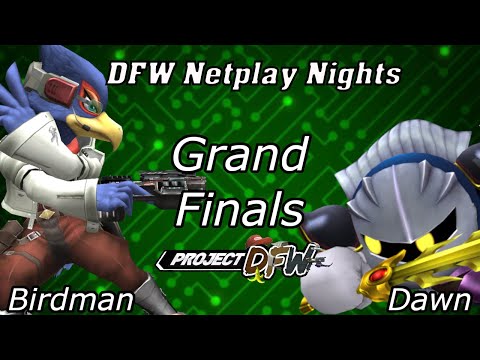 Captain Birdman (Falco) vs Dawn (Meta Knight) - DFW Netplay Nights 6 Grand Finals