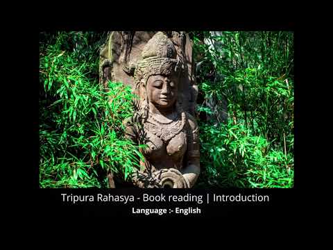 Tripura Rahasya - Book Reading | Intro | English